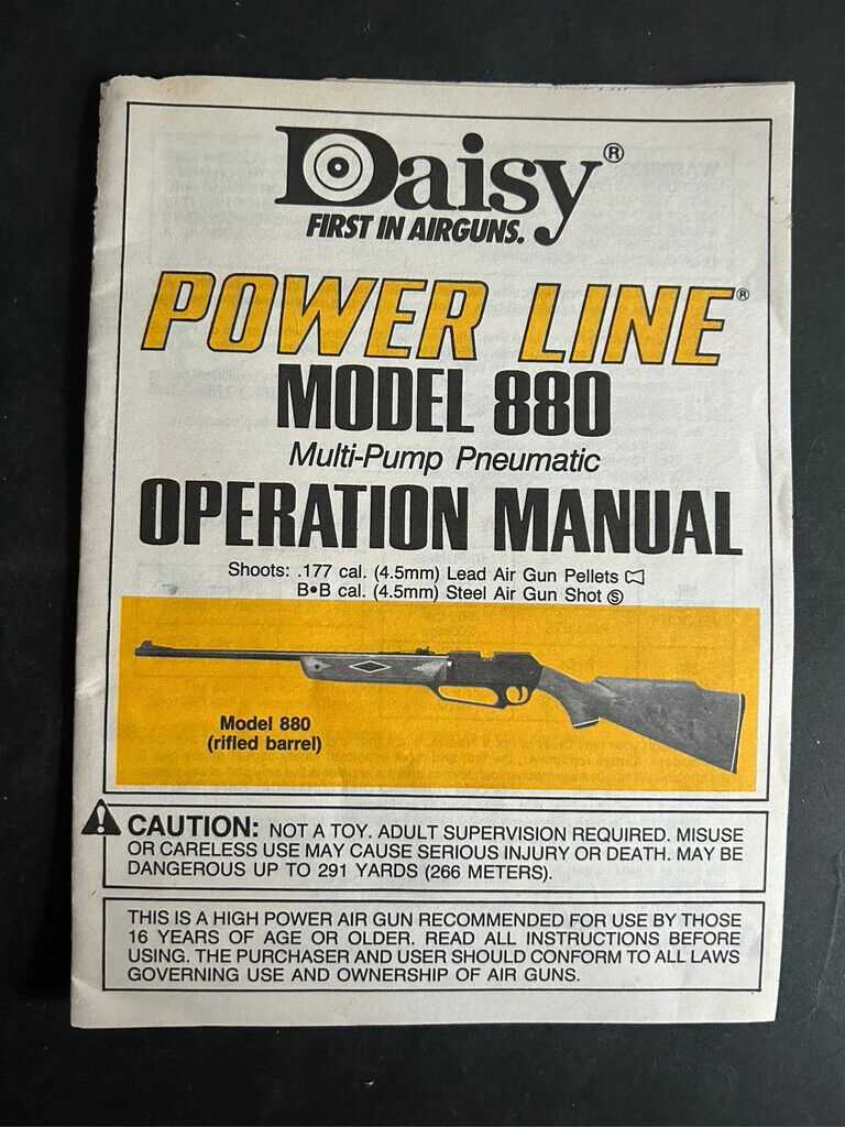 daisy powerline 340 parts diagram