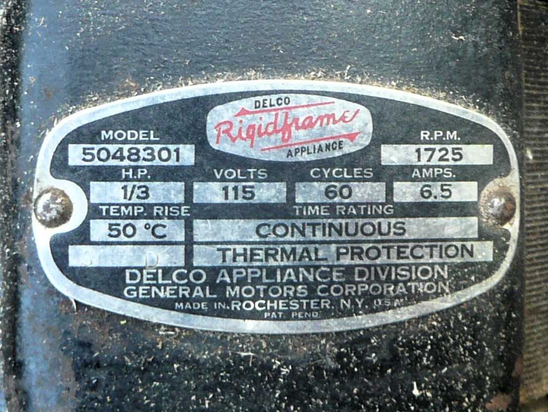 dayton electric motor parts diagram