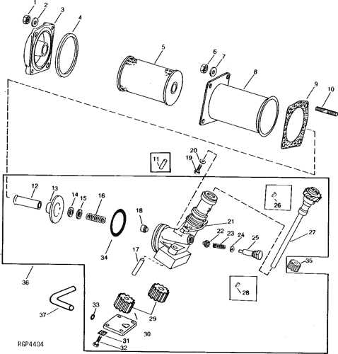 john deere 510 backhoe parts diagram