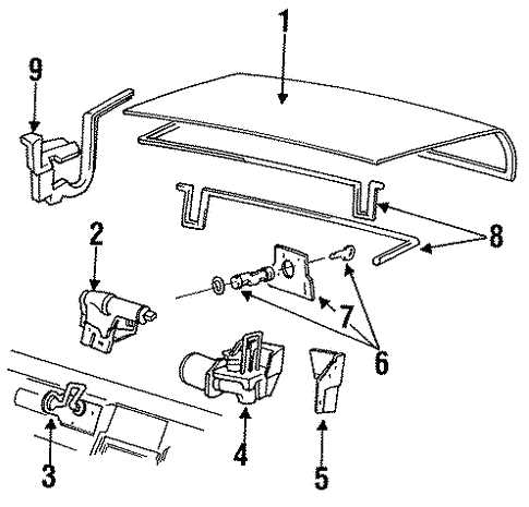 lincoln town car parts diagram