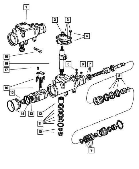 dodge ram 3500 steering parts diagram