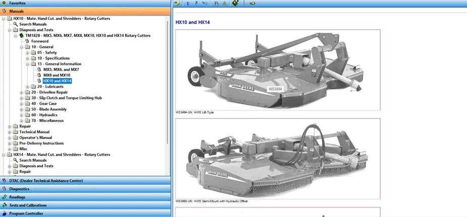 john deere mx6 parts diagram