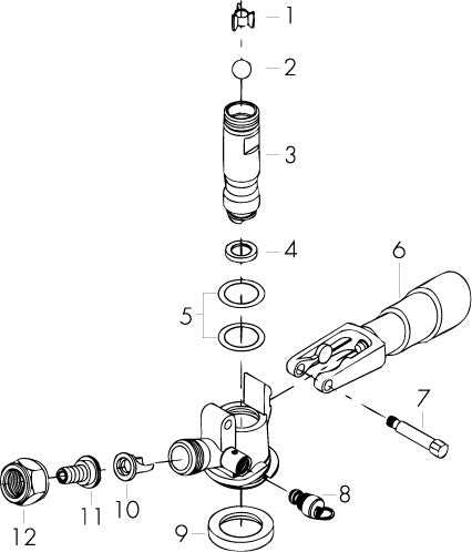 corny keg parts diagram