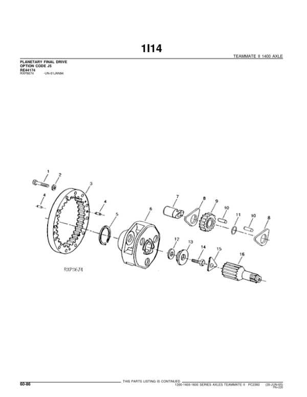 deere parts diagram