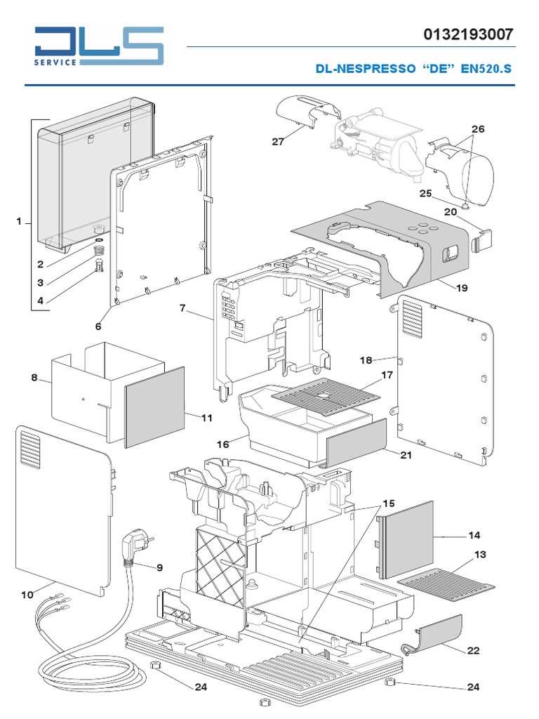 delonghi ec155 parts diagram