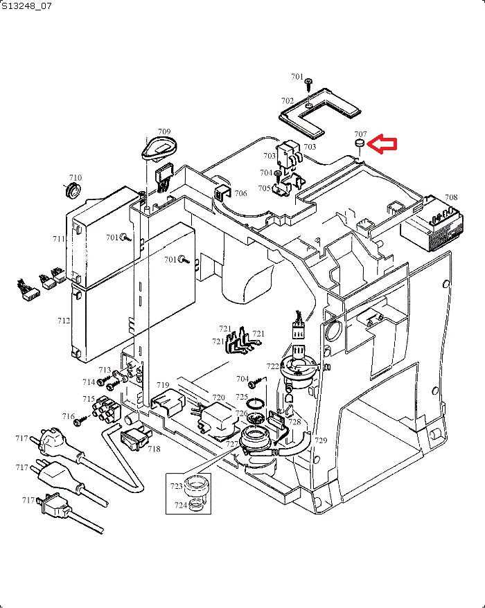 delonghi esam 5500 parts diagram