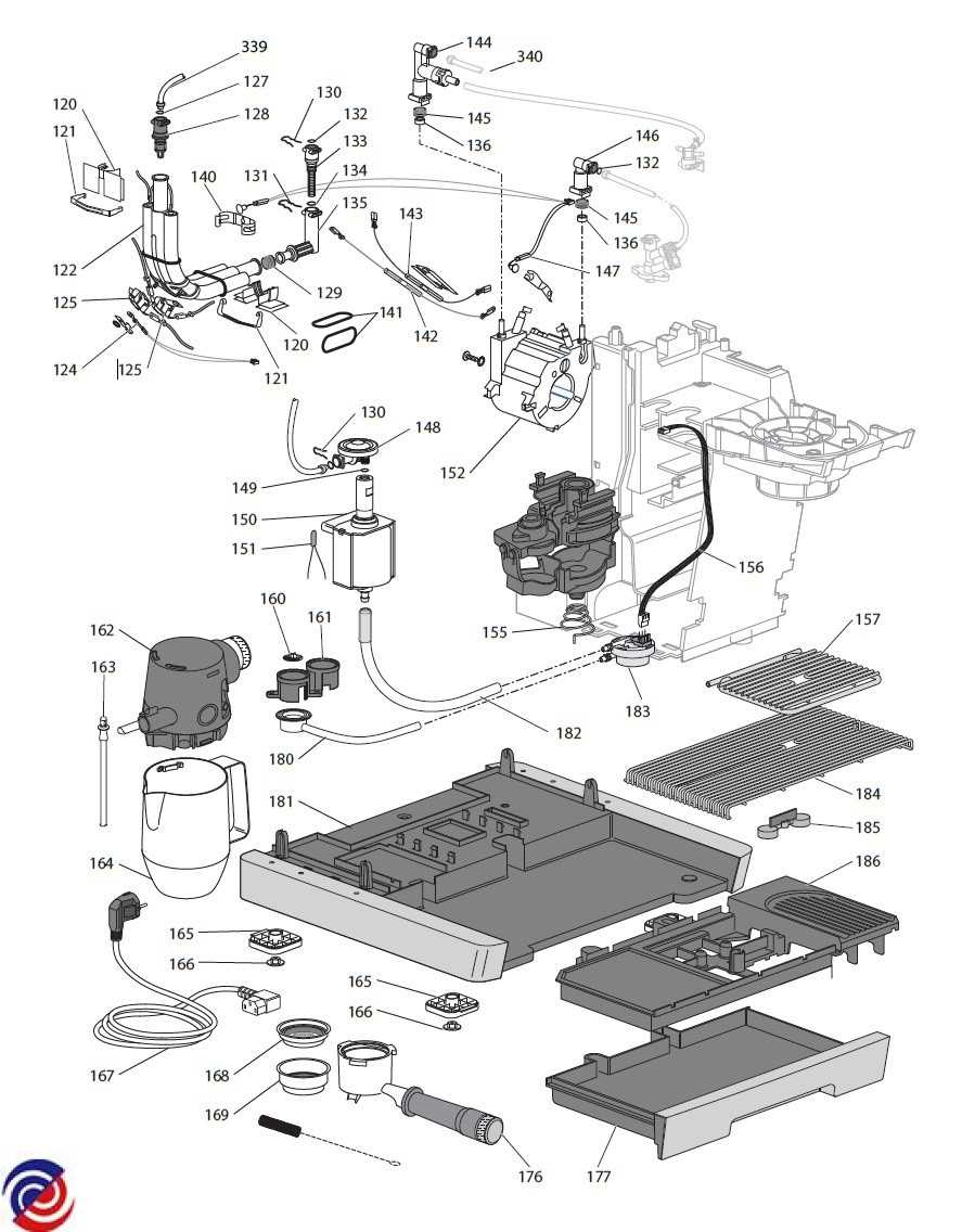 delonghi parts diagram