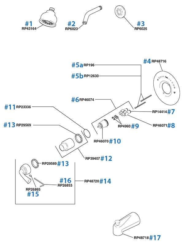 delta bathroom sink faucet parts diagram