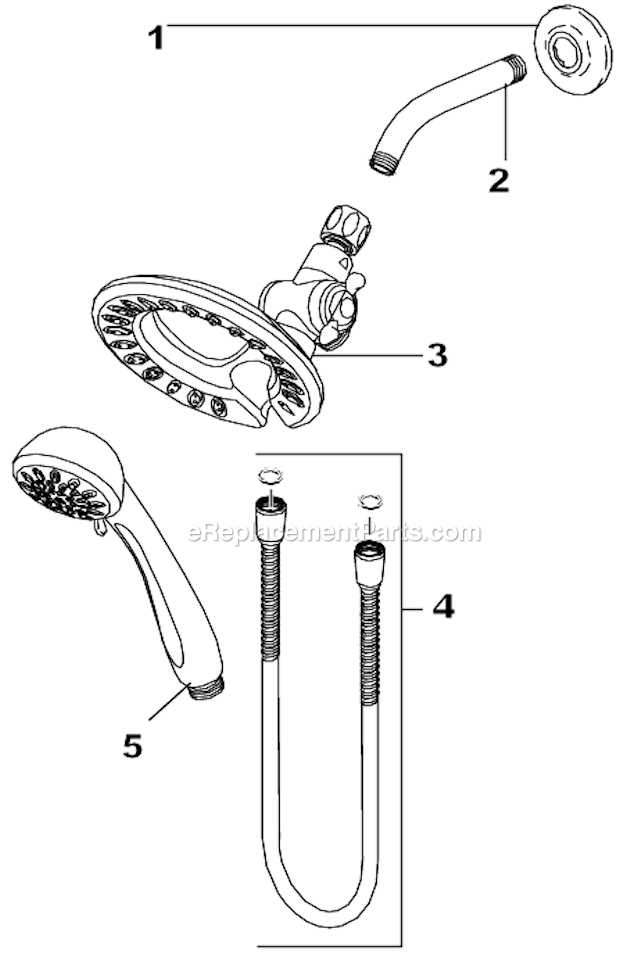 delta monitor shower faucet parts diagram