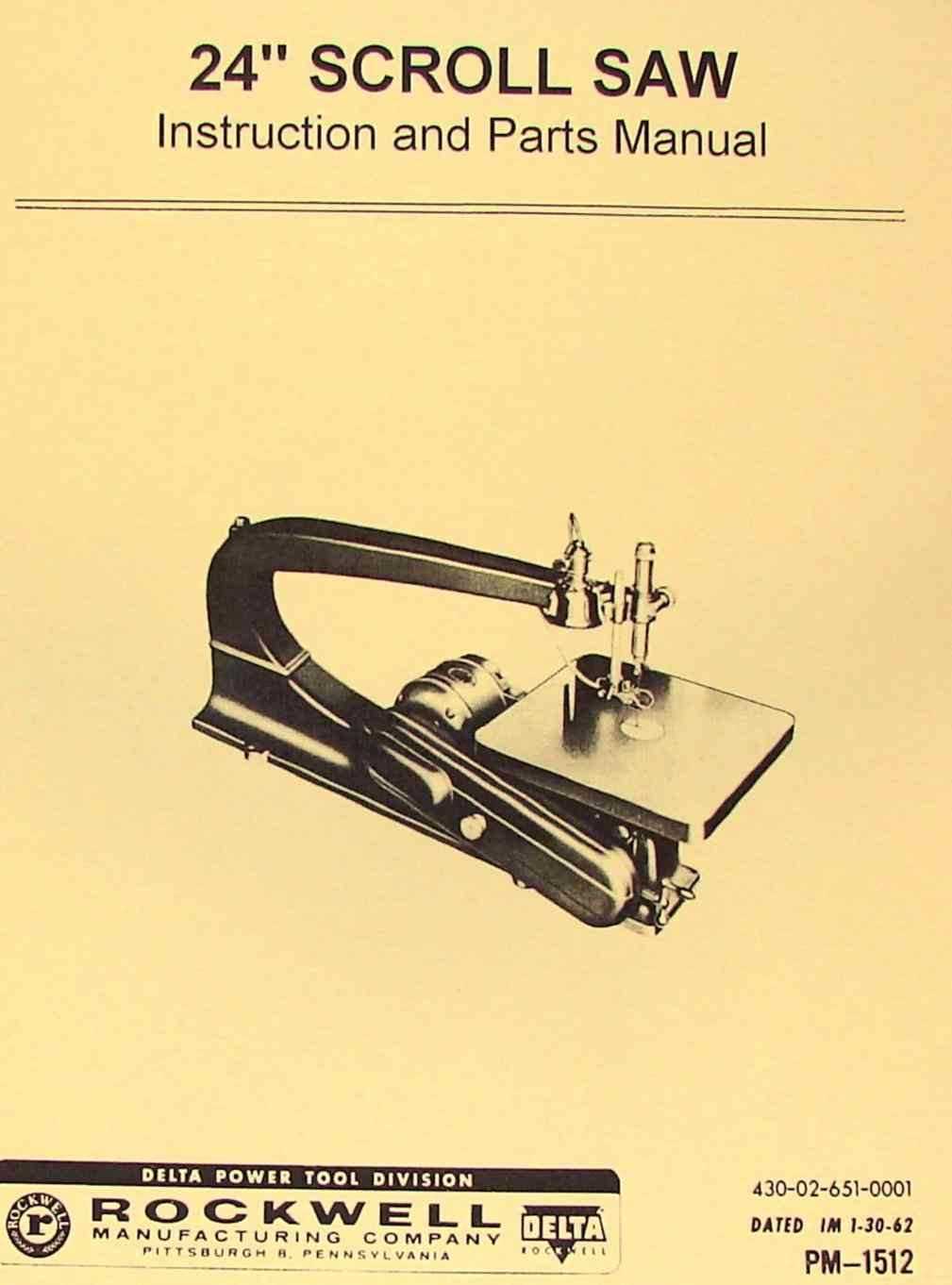 delta scroll saw parts diagram