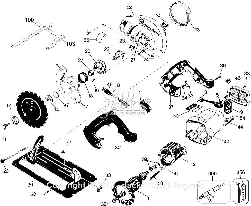 dewalt circular saw parts diagram