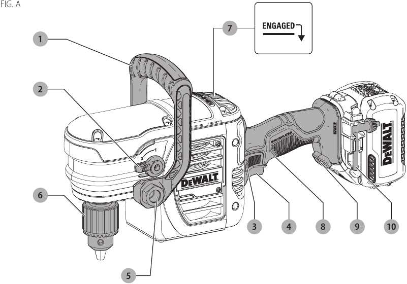 dewalt dcd999 parts diagram