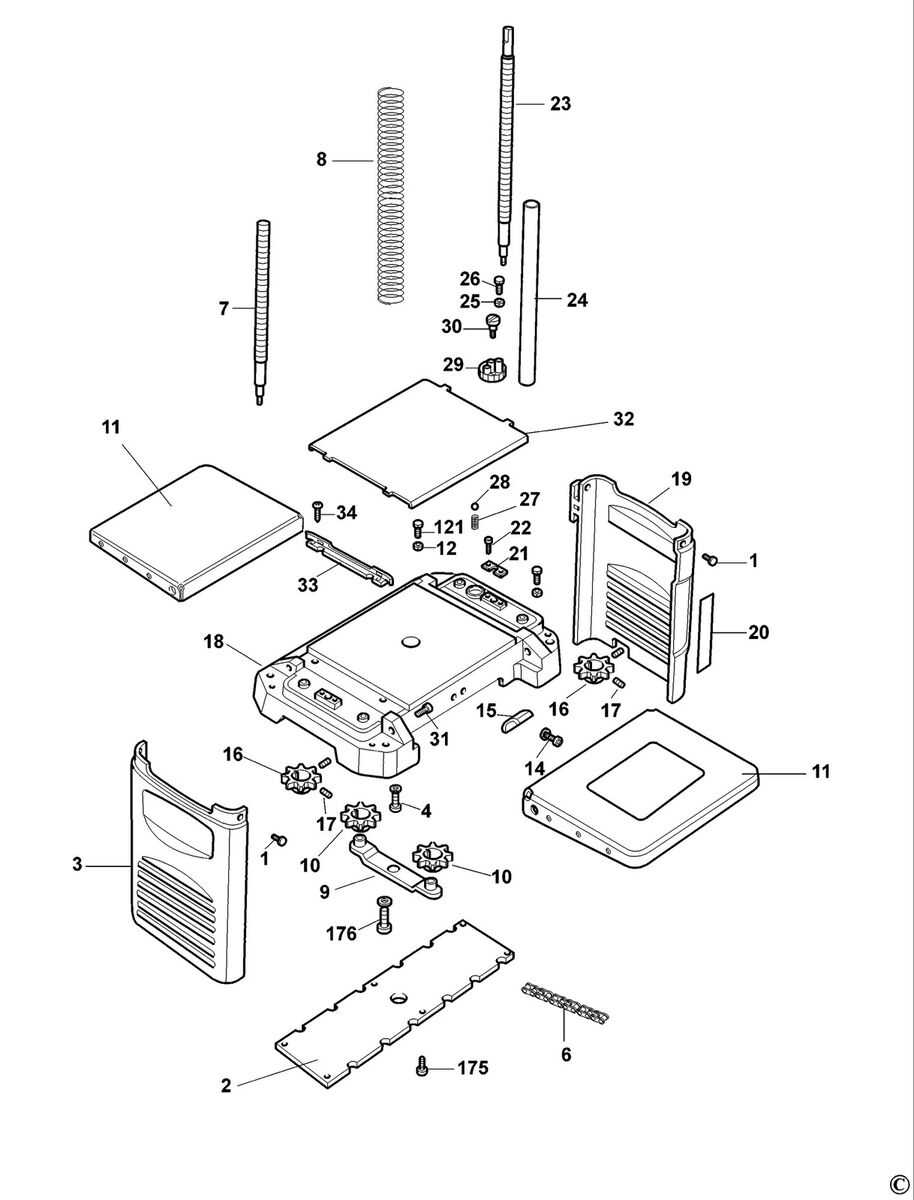 dewalt dch273 parts diagram