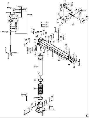 dewalt dw733 parts diagram