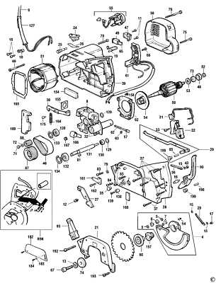 dewalt dws709 parts diagram