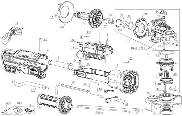 dewalt dxaej14 parts diagram