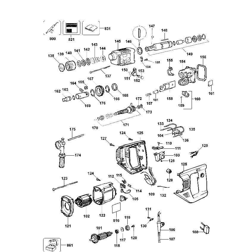 dewalt sawzall parts diagram