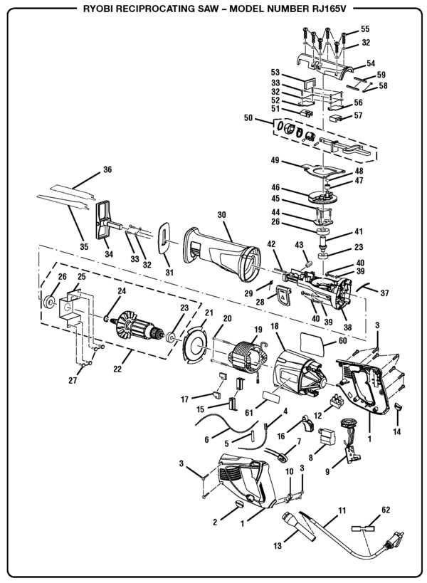 dewalt sawzall parts diagram