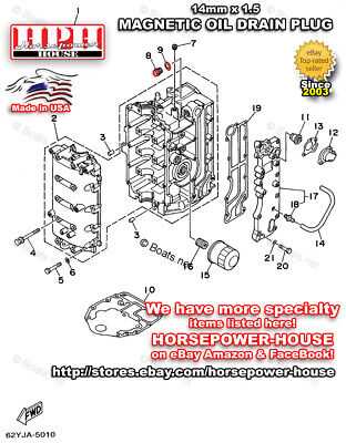 yamaha f25 parts diagram