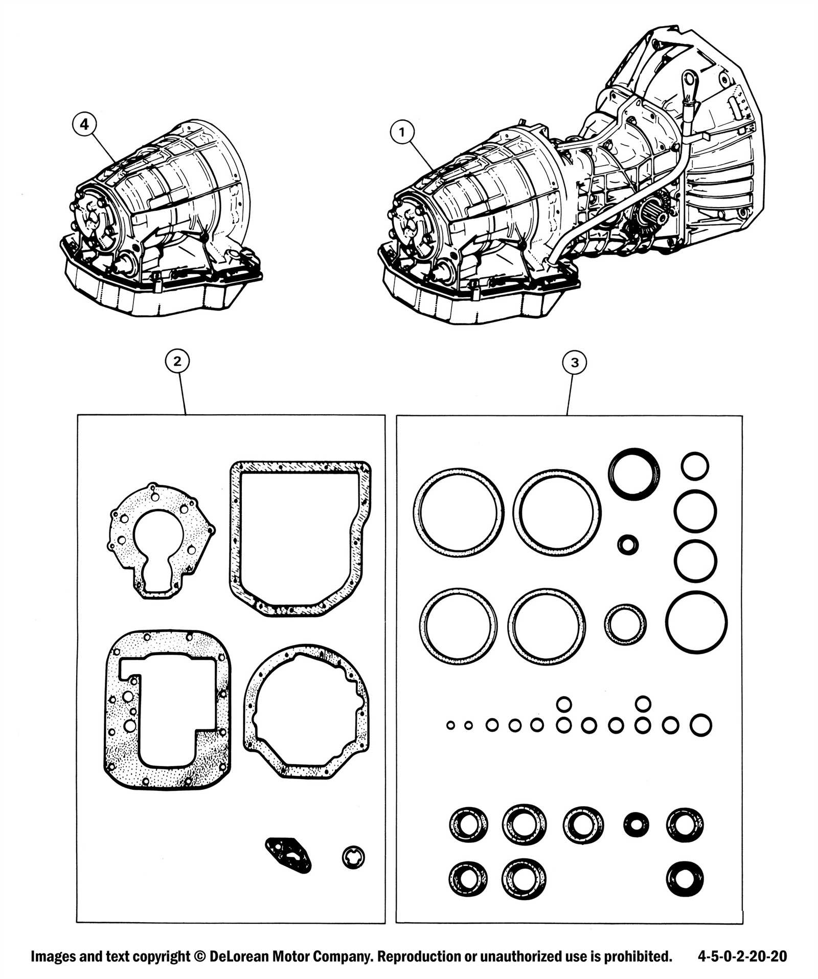 automatic transmission parts diagram