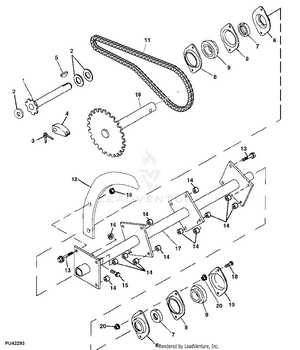 diagram rotary tiller parts
