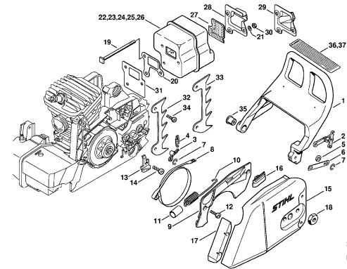 ms381 parts diagram