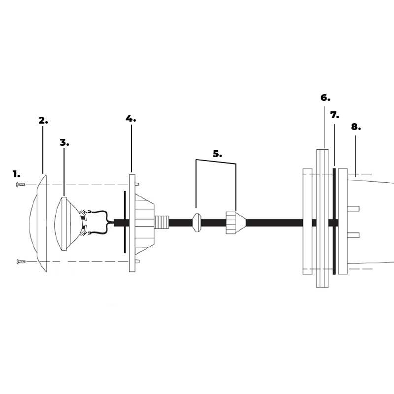 diagram lamp parts