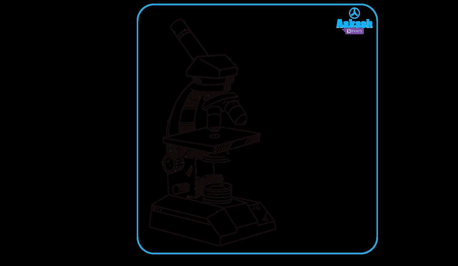 diagram of a microscope and functions of its parts