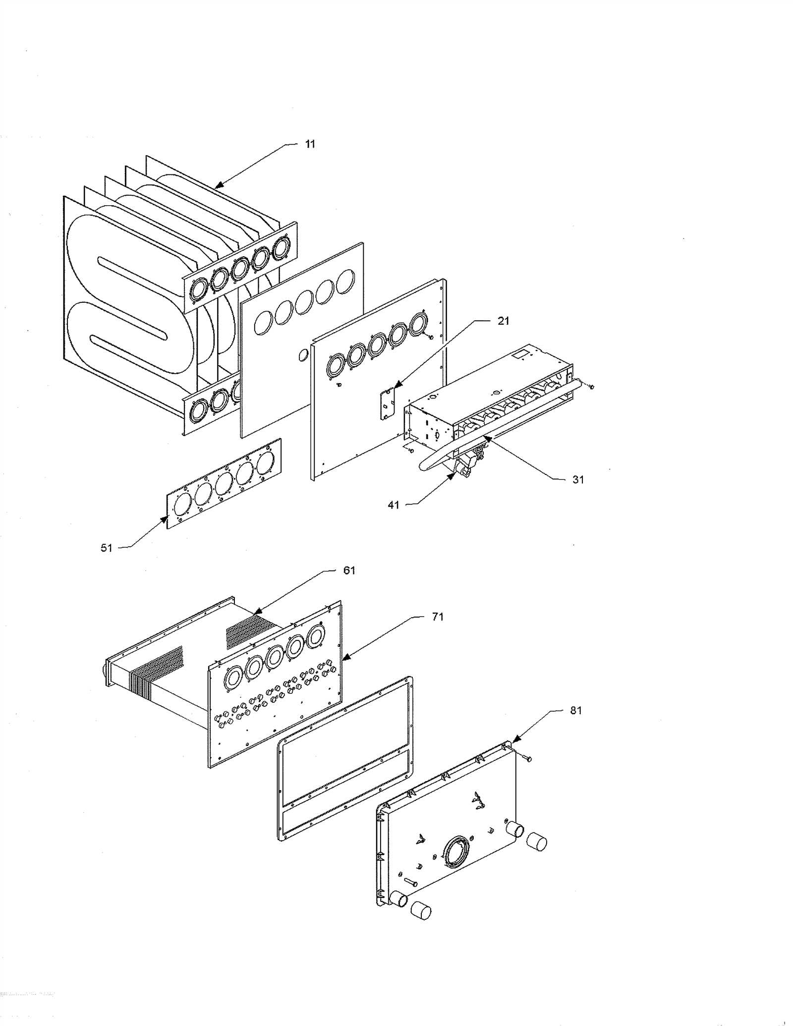 diagram of furnace parts