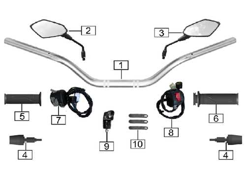 diagram of motorcycle parts