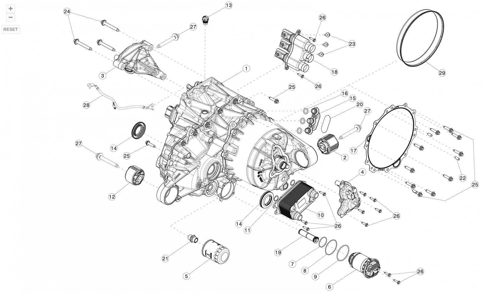 diagram tesla car parts