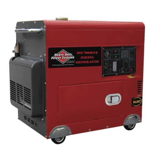 diesel generator parts diagram