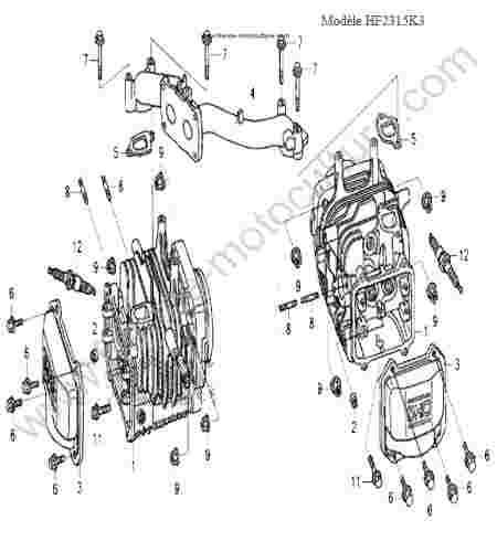 honda hf2315 parts diagram