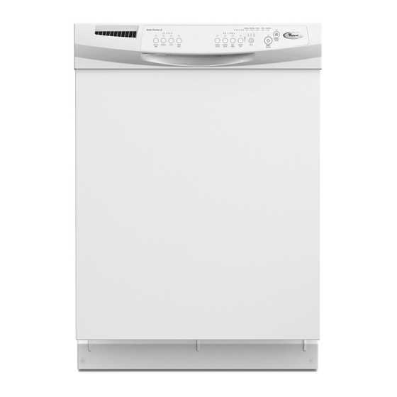 model whirlpool dishwasher parts diagram