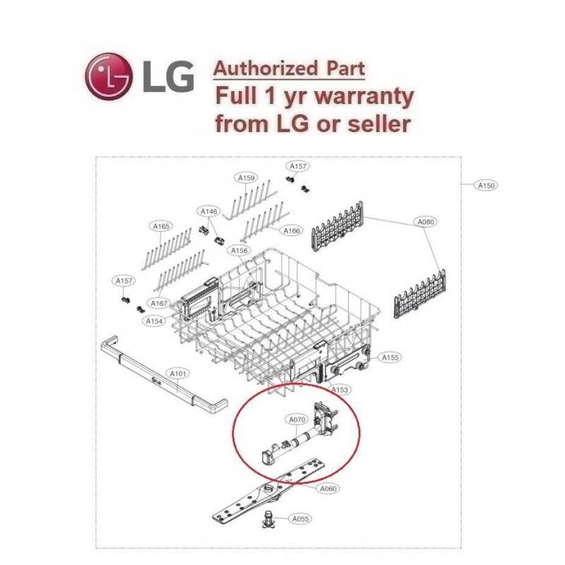 dishwasher parts diagram