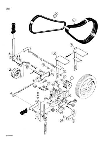 ditch witch parts diagram