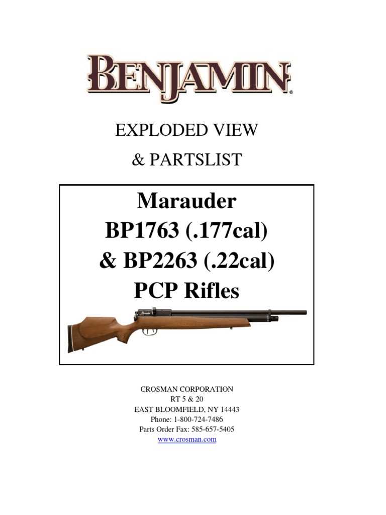 benjamin 312 parts diagram