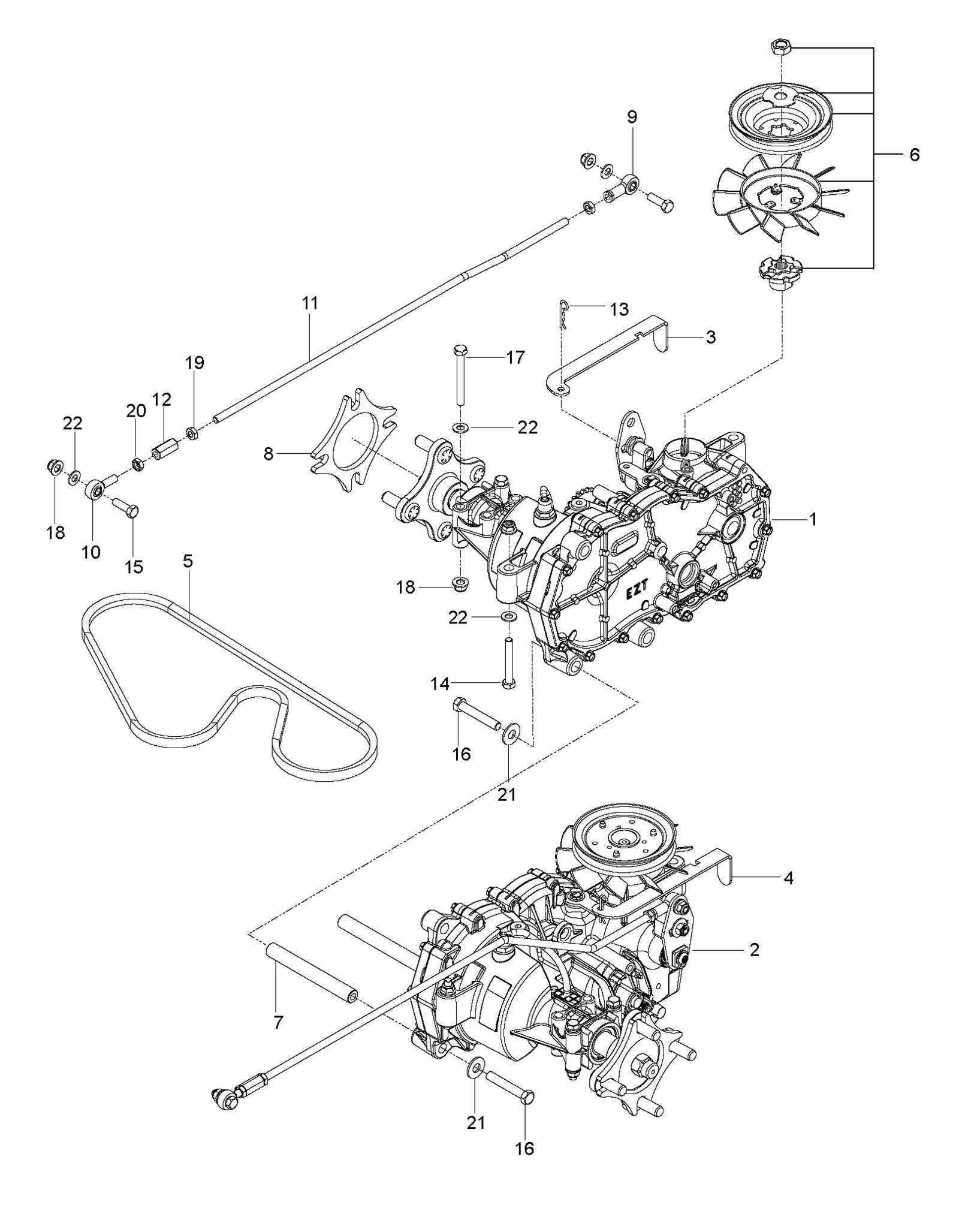 dixon mower parts diagram