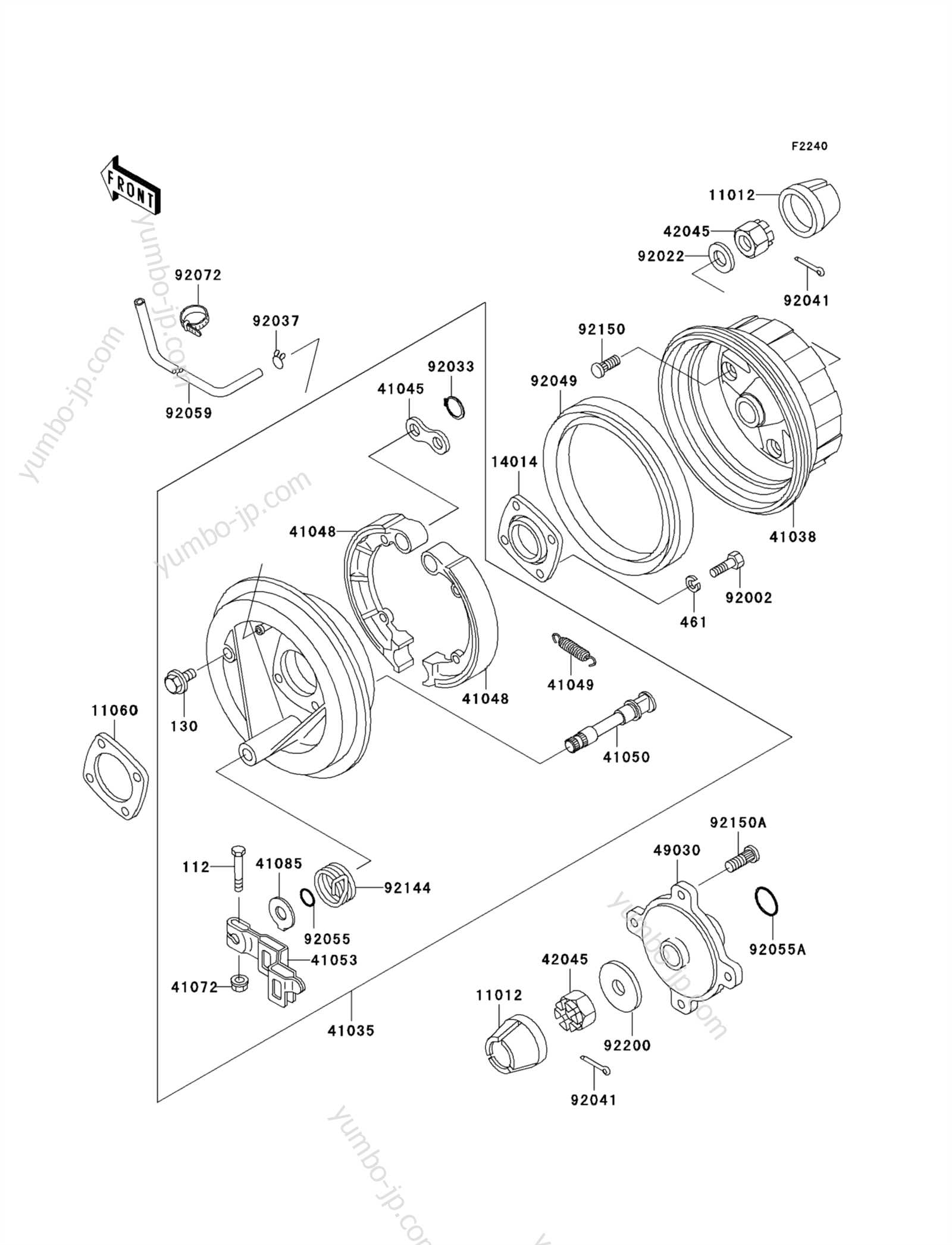 kawasaki bayou 300 4x4 parts diagram