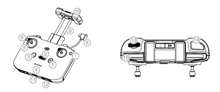 dji mavic parts diagram