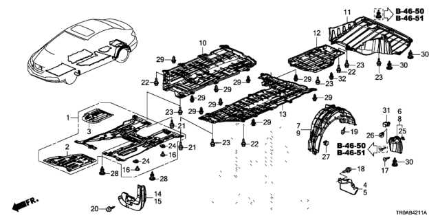 honda civic 2013 parts diagram