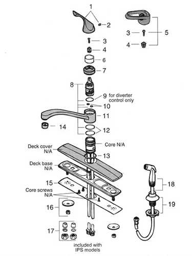 single handle kitchen delta kitchen faucet parts diagram