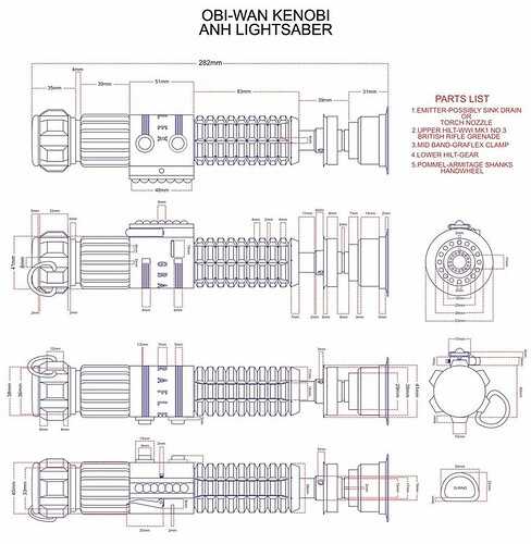 lightsaber parts diagram