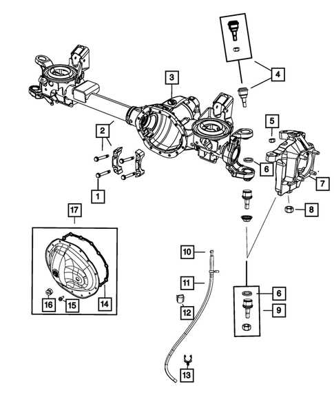 dodge 3500 front end parts diagram