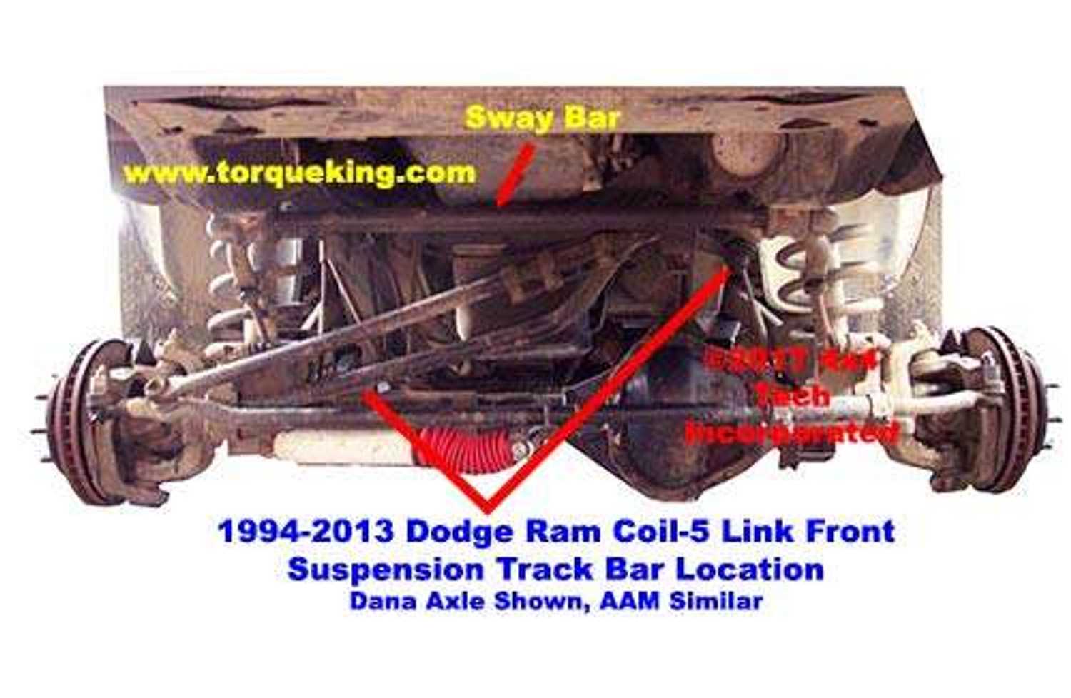 dodge 3500 front end parts diagram