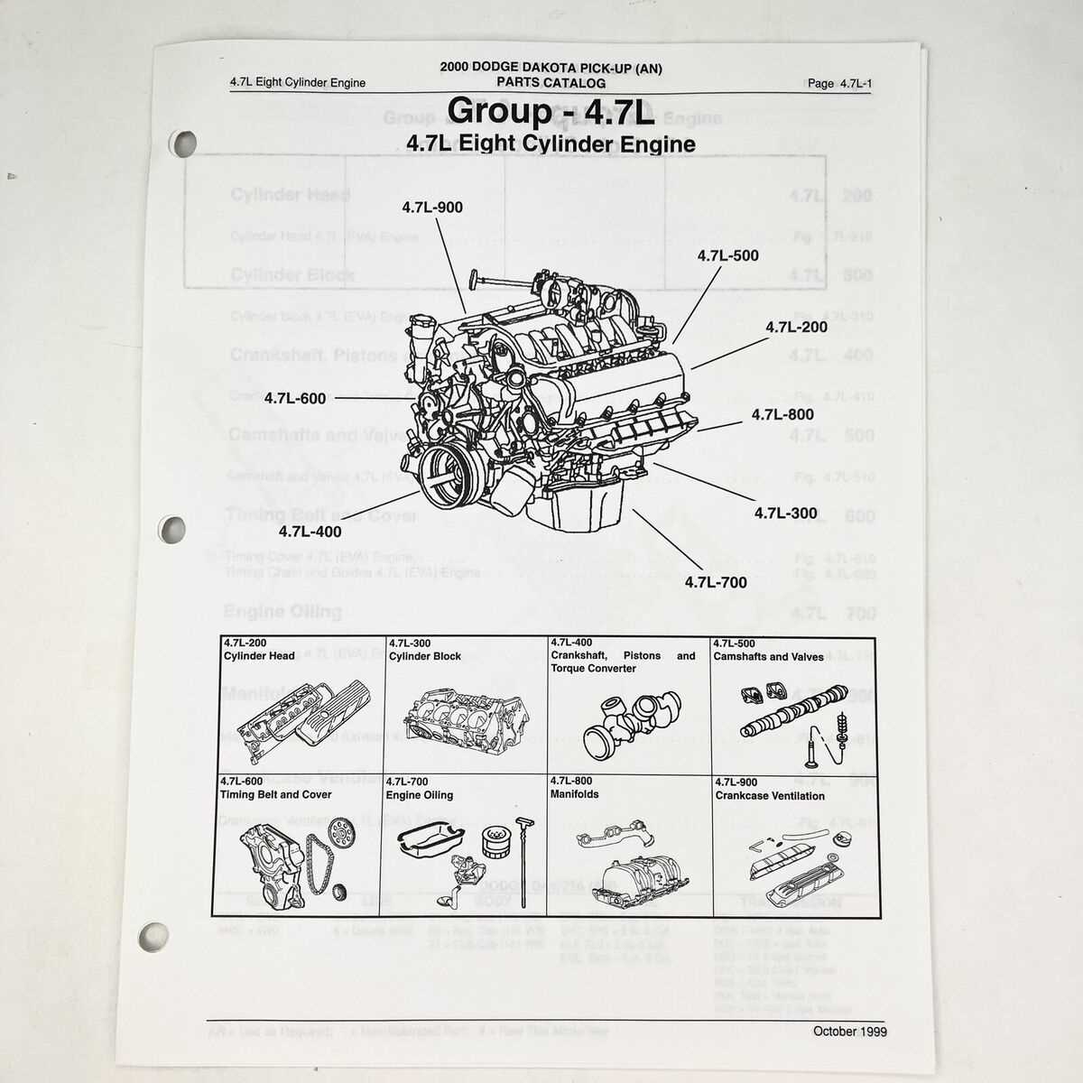 dodge dakota parts diagram