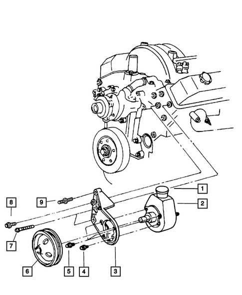 dodge ram 3500 steering parts diagram