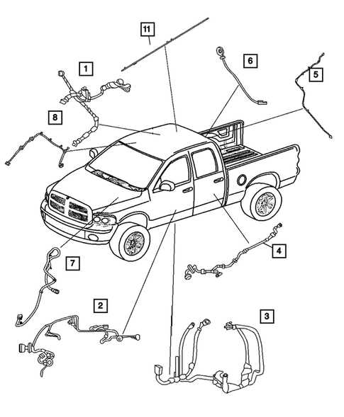 dodge truck parts diagram