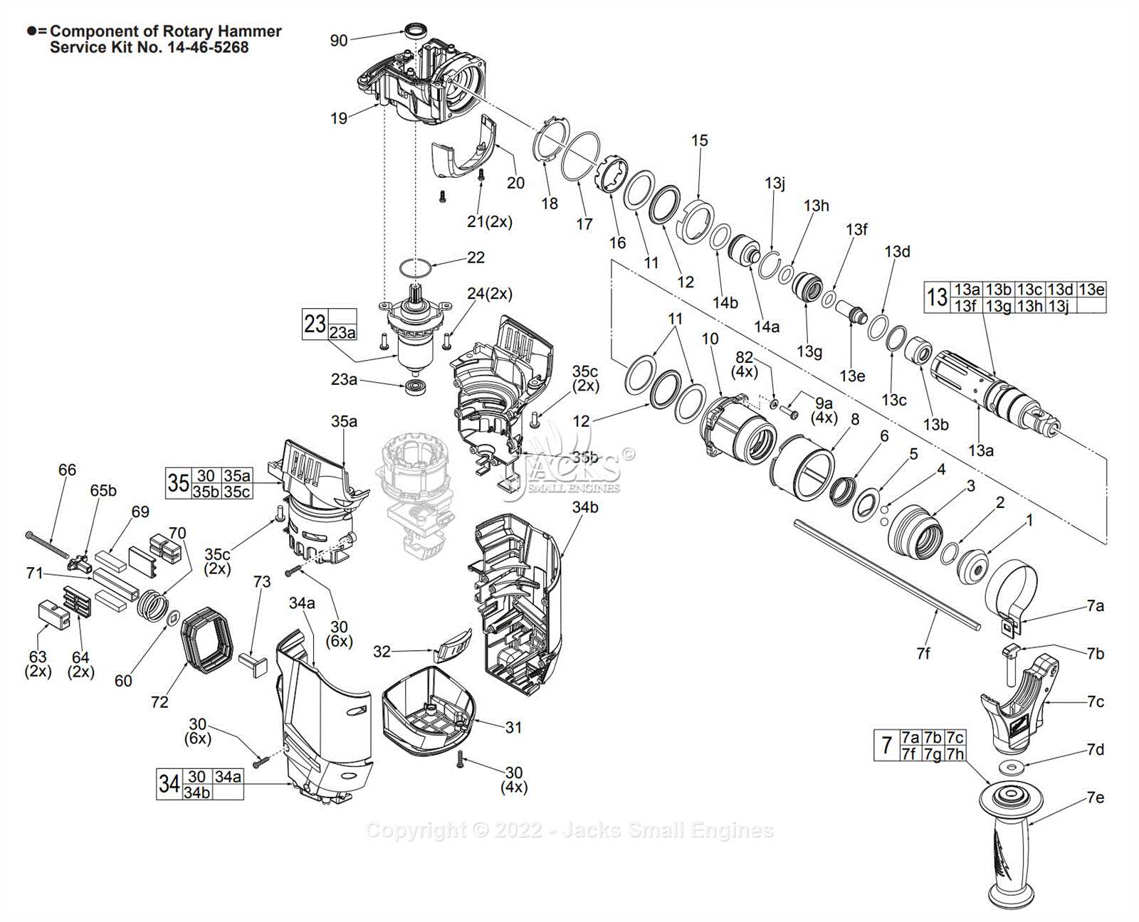 milwaukee 2767 20 parts diagram