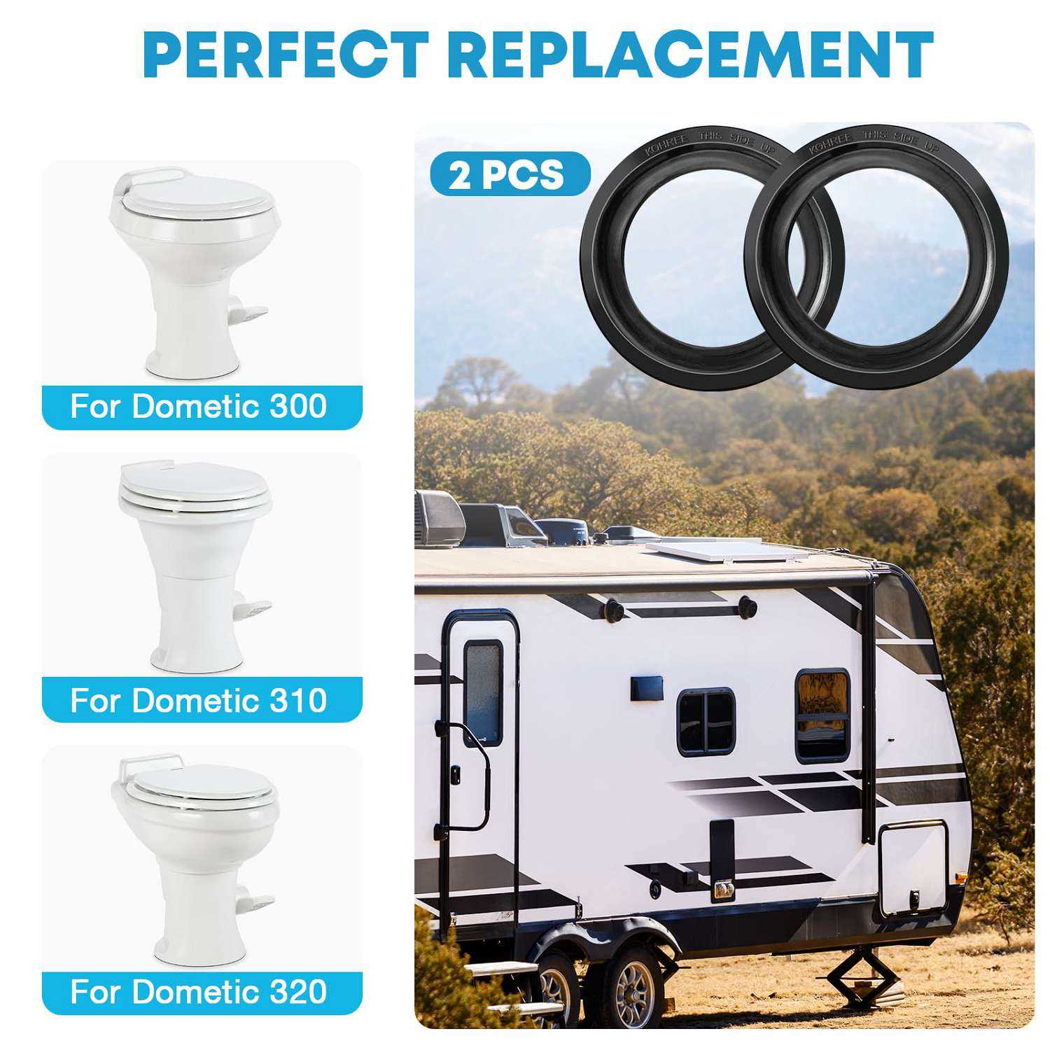 dometic 300 rv toilet parts diagram